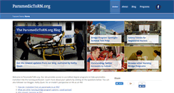 Desktop Screenshot of paramedictorn.org